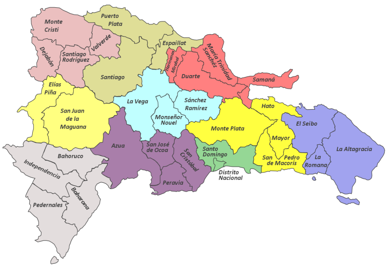Provincias-Rebublica-Dominicana